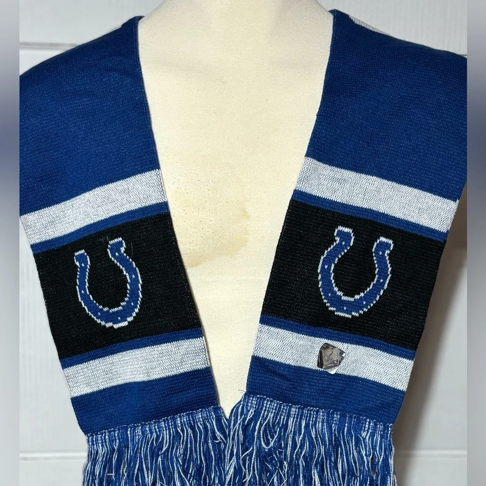 Indianapolis Colts NFL Winter Scarf, Unisex One Size approx 60” L